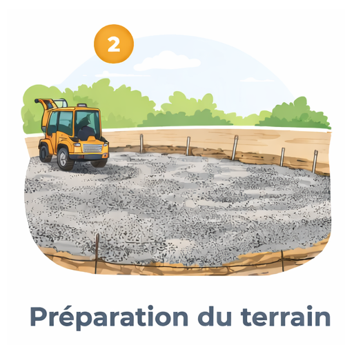 Étape 2 - Préparation du terrain